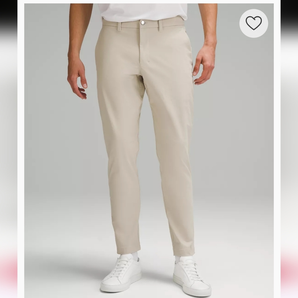 Lululemon Men's Cream ABC Pants Size 33